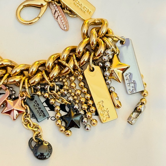💰SOLD💰NWOT VERY RARE Coach Charm Bracelet - Picture 5 of 12